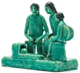 Nico Masemola, Nativity Scene (Green)