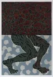Sthenjwa Luthuli, My People, woodblock print and mixed media