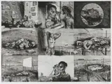 William Kentridge, Felix in Exile, 1994, etching, aquatint, drypoint and soft ground