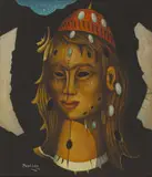The Poet Prince by Alexis Preller, oil on canvas, sold Apr 2022