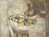 Jean Welz, Still Life: Earthenware and Fruit
