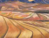 Erik Laubscher, Winter Ploughed Lands, Swaarmoed