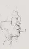 Nelson Makamo, Man with a Cigarette and Glasses