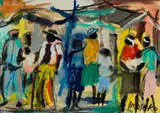 Joe Maseko, Group of Figures