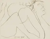Walter Battiss, Two Figures