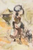 Welcome Koboka, Woman Carrying a Pot on her Head