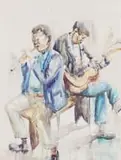 Durant Sihlali, Two Musicians