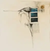 André Naudé, Maar die Liefde is Daar (But Love is There), pencil and ink on paper