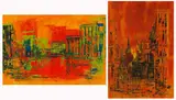 Arthur Edward Cantrell, Cityscapes, two