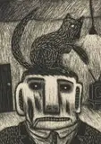 Norman Catherine, Cat on Head