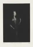 Deborah Bell, Aware of Being Aware, drypoint etching on paper