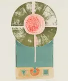 Bettie Cilliers-Barnard, Abstract Form in Green