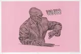 Conrad Botes, Time, colour screenprint