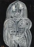 Cecil Skotnes, Abstract Figure