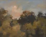 Walter Voigt, Westcliff Tree Study, oil on muslin on board