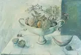 Christo Coetzee, Still Life with Bowl of Fruit