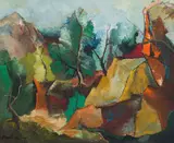 Paul du Toit, Boomlandskap (Tree Landscape)