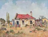 Conrad Theys, House with a Red Roof