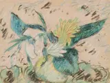 Alexis Preller, Vase of Flowers