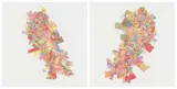 Gerhard Marx, A Geology of the Foot, (Left and Right), two, pigment ink print on archival paper