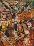 Lucky Sibiya, Woman and Flower