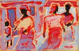Gerard Sekoto, Township Scene