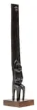 Peter Haden, Rain Queen, bronze with a dark brown patina on a wooden base