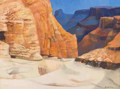 Erik Laubscher, Sederberg, oil on canvas