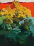 Robert Hodgins, Untitled (Crowd Scene)
