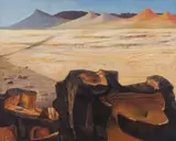 Erik Laubscher, Eroded Rocks and the Tandjieskoppe, Namibia