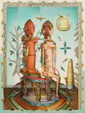 Alexis Preller, Adam and Eve, oil on canvas