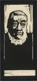 Paul Kruger (Nilant 122) by Jacobus Hendrik Pierneef, linocut on paper, sold Jul 2021
