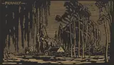 Huis, Oud-Pretoria (Nilant 31) by Jacobus Hendrik Pierneef, linocut, sold Jul 2021