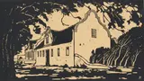 Krommerivier, Stellenbosch (Nilant 15) by Jacobus Hendrik Pierneef, linocut on paper, sold Jul 2021