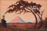 Silent Sentinels, Omatako, SWA by Jacobus Hendrik Pierneef, oil on board, sold Jul 2021