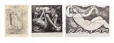 Eleanor Esmonde-White, Wasteland; Mother and Child; Reclining Nude, three