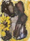 Frans Claerhout, Sunflower and Figure