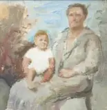 Clare Menck, Mother and Child