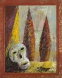 Nicolaas Maritz, Cypress, Skull and Lemon View - (In Memoriam)