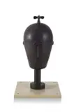 Bruce Arnott, Icarus Head, Sideshow Series, bronze on a wooden base