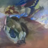 Leon de Bliquy, Die Hart van ons Diepste Drome, oil on canvas