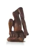 Bhekisani Manyoni, Abstract Figure, carved wood