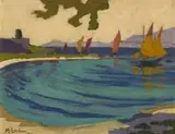 Maggie Laubser, Lake Garda