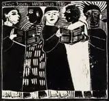 Christ Born, Halleluja by John Muafangejo, linocut, sold May 2021