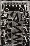 Holiday by John Muafangejo, linocut, sold May 2021