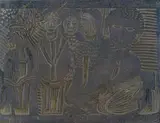 John Muafangejo, Bishop J. Kauluma (original lino block), lino block