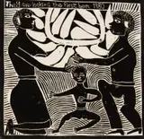 They are Looking the First Born by John Muafangejo, linocut, sold May 2021