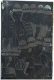 John Muafangejo, Striking Workers of the Klein Aub Mine (original lino block), lino block laid down on board