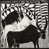 Uganda Cattle have the Big Horn by John Muafangejo, linocut, sold May 2021