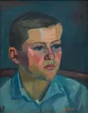 Maggie Laubser, Portrait of a Youth